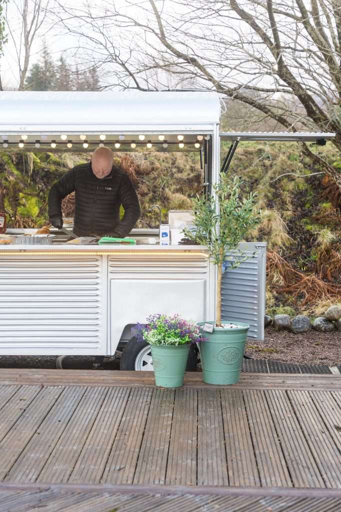 Kitchen Food Truck in Glencoe on the Woodlands Estate.