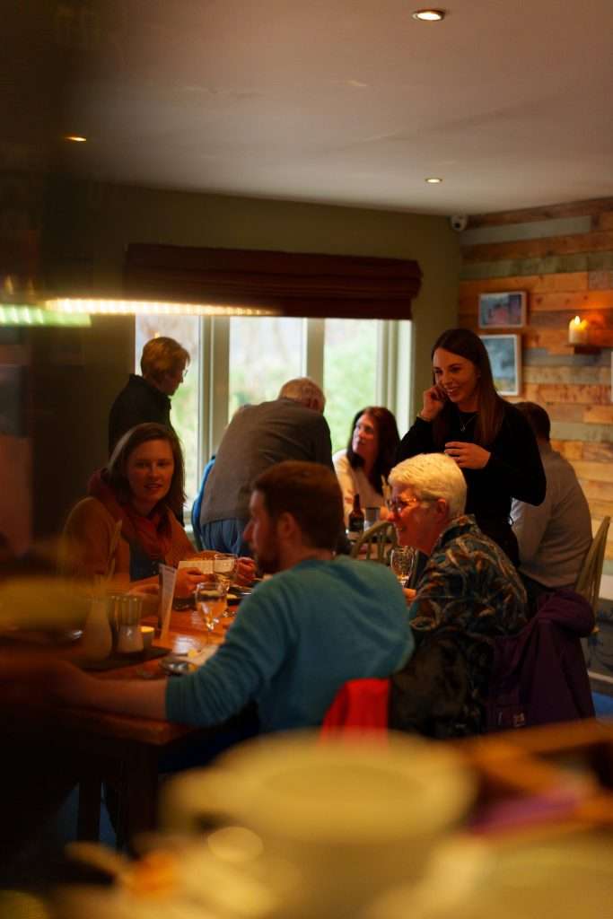 Corporate, group, elopement and wedding catered events at the clubhouse cafe at Woodlands Glencoe.